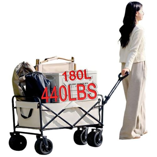 Wagon,Heavy Duty Garden Cart with All Terrain Wheels,Collapsible Folding Wagon Cart Wagon,Heavy Duty Garden Cart with All Terrain Wheels,Collapsible Folding Wagon Cart